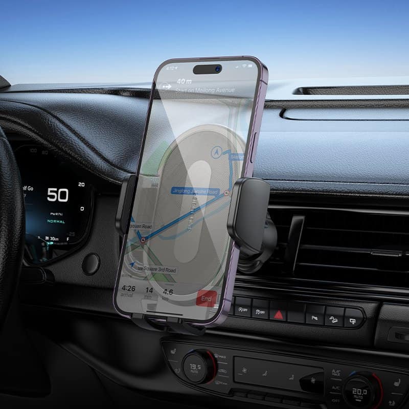 Borofone BH133 Push Type Air Vent Car Mount Mobile Phone Holder for 4.5
