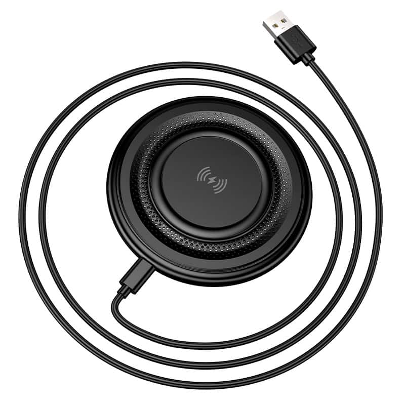 Borofone BQ40 Crown Desktop 15W Wireless Fast Charging Quick Charger For iPhone/Samsung/Google/Xiaomi/Universal