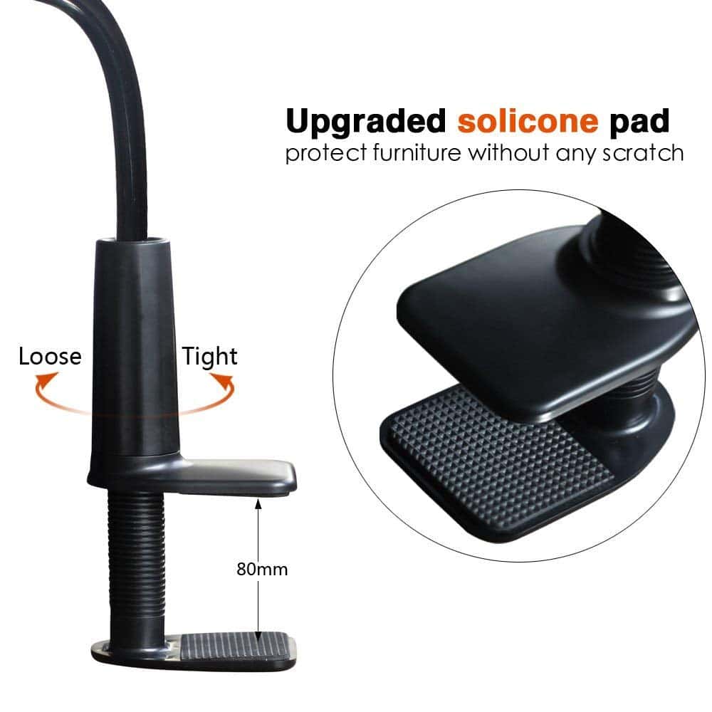 Universal 360°Flexible Desktop Bed Long Arm Lazy Holder For Mobile Phone Tablet