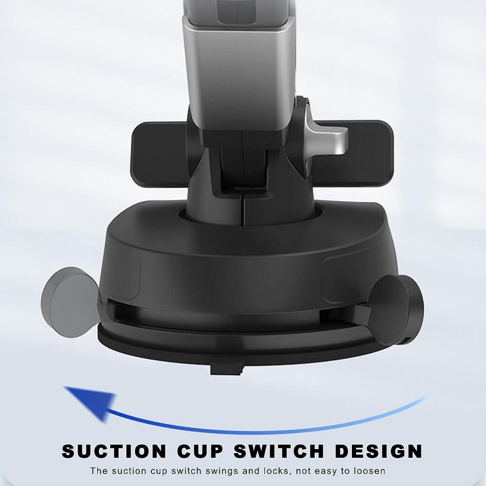 Long Arm For Truck Car Telescopic Rotating Windshield Mobile Phone Mount Holder