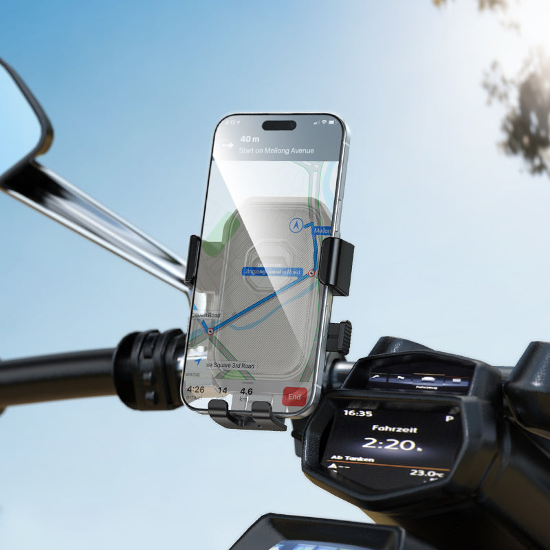 Borofone BH141 Bike Mount Heavy-Duty Smartphone Holder for Motorcycles & Bicycle