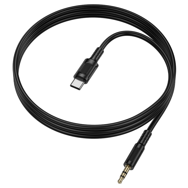 Borofone BL25B 1M USB-C to 3.5mm Hi-Fi Audio Converter Aux Cable, Type-C to 3.5mm Male Cord for Phones, Tablets, Car Stereo & Speakers