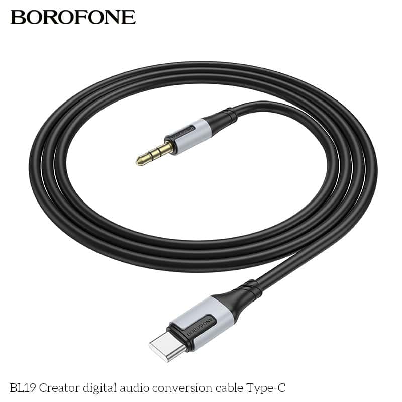 Borofone BL19 3.5mm Aux Auxiliary Cable Cord