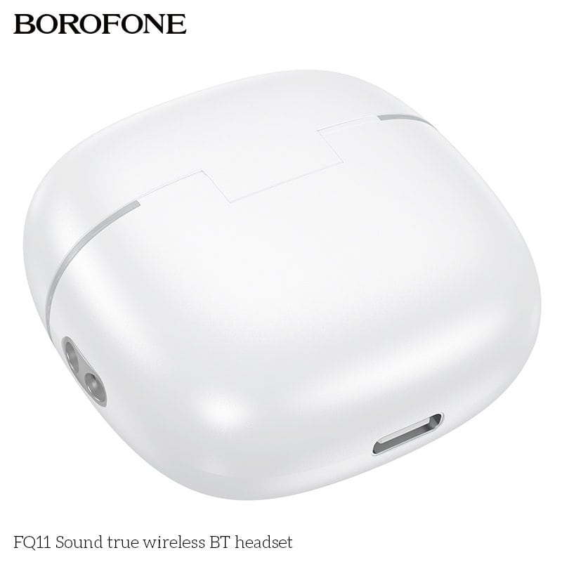 Borofone FQ11 TWS True Wireless BT 5.4 Bluetooth Sports Earbuds Headset For iPhone/Samsung/Moto/Nokia/Oppo