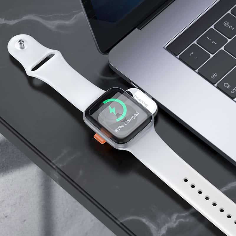 Borofone BQ25A USB Type C Wireless Charger for Apple Watch iWatch 1-9, SE/SE2, Ultra/Ultra2