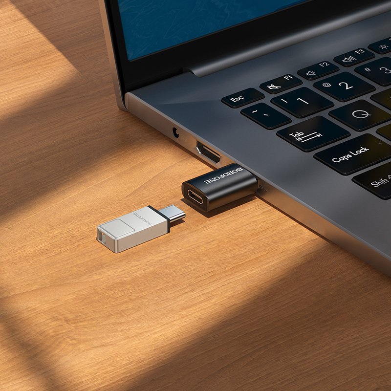 Borofone BV26B USB A Male to USB Type C Female USB 3.0 Adapter Converter