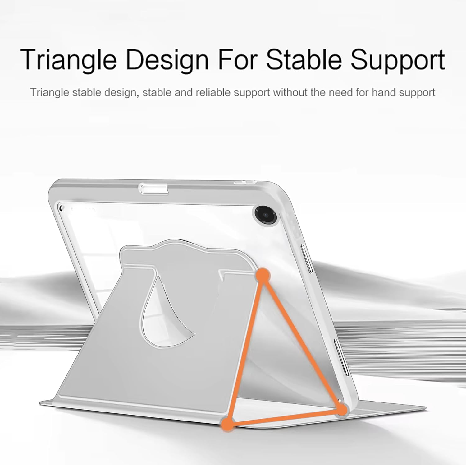 WITH PENCIL HOLDER Rotaing Folio Smart Leather Magnetic Stand Case Cover For Samsung Galaxy Tab A11 A9+ Plus