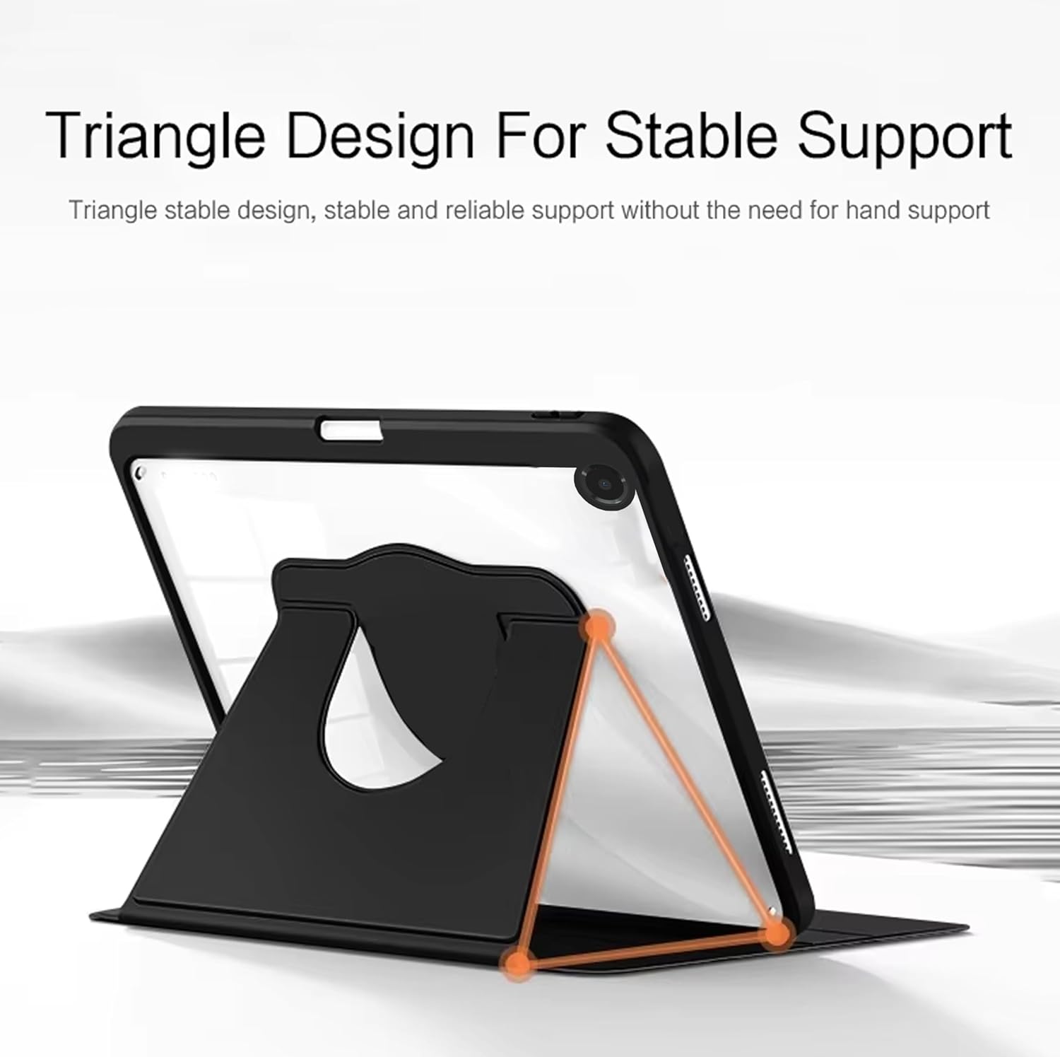 WITH PENCIL HOLDER Rotaing Folio Smart Leather Magnetic Stand Case Cover For Samsung Galaxy Tab A11 A9+ Plus