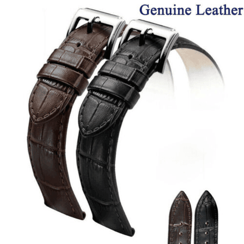 Genuine Leather Wristband For Samsung Galaxy Watch 7 FE 6 5 4 Clasic Pro Active Gear 40/42/43/44/45/46/47mm Bracelet Strap Wristband Replacement