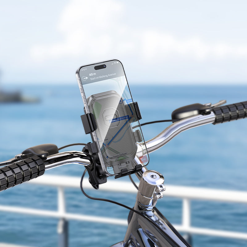Borofone BH141 Bike Mount Heavy-Duty Smartphone Holder for Motorcycles & Bicycle