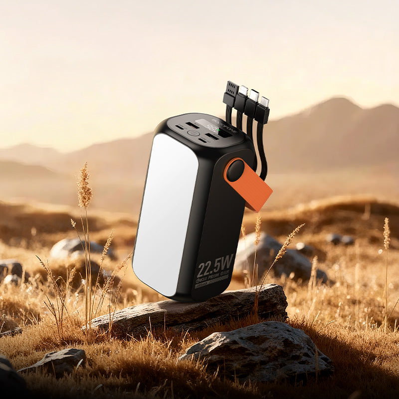 Borofone BJ91 Alba 40000mAh 22.5W+PD20W 4-cable+lighting Portable Power Bank