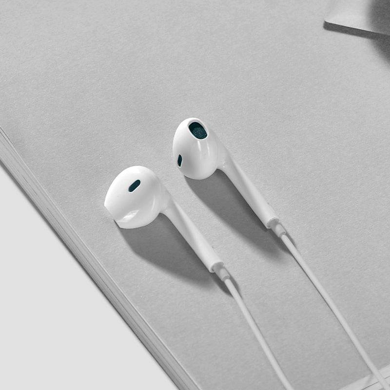 BOROFONE BM100 USB Type C Wire Controlled Digital Earphones Headphone With Microphone Supports Calls Audio Plug Wired Headset  (White)