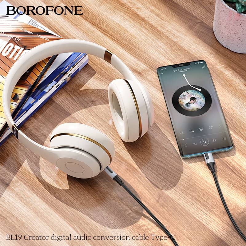 Borofone BL19 3.5mm Aux Auxiliary Cable Cord