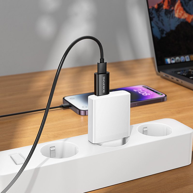 Borofone BV26B USB A Male to USB Type C Female USB 3.0 Adapter Converter