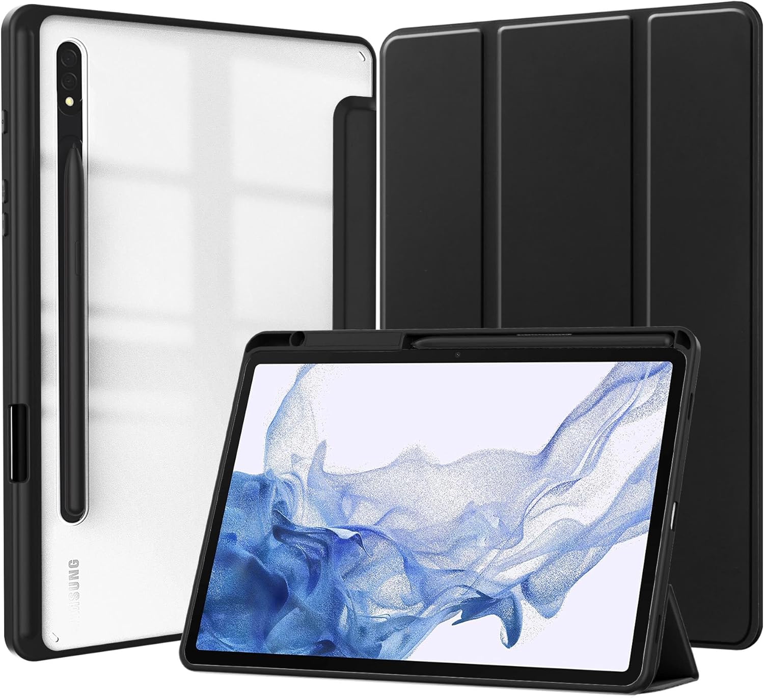 Samsung Galaxy TAB All Series Folio Smart Leather Magnetic Stand Case Cover