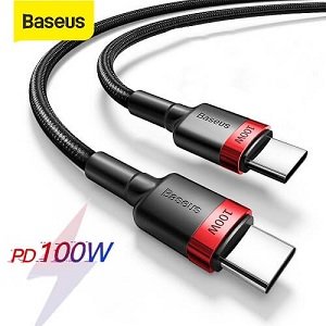 Baseus 2M 100W USB C Type C Fast Charging Cable Cord For Samsung Google Laptop Mackbook Laptop & iPad Pro