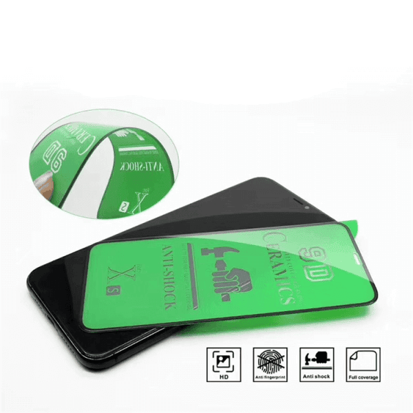 9D Full Coverage Ceramics Screen Protector Film For iPhone 15 14 13 12 11 Pro XS Max XR SE 8 7 Plus