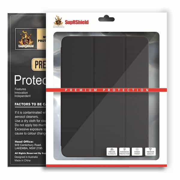 WITHOUT PENCIL HOLDER For iPad All Models Folio Smart Leather Magnetic Stand Case Cover