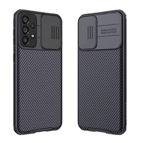 Nillkin Samsung Galaxy A23 4G Case, CamShield Series Slim Stylish Protective Case with Slide Camera Cover - Black