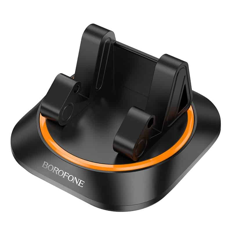 BOROFONE BH116 360 Degree Rotating Stable & Not Falling Car Mobile Phone /Tablet /iPad Holder For Dashboard (Black)