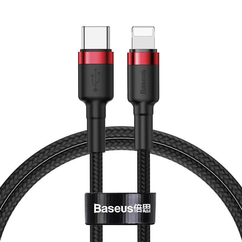 Baseus 1M PD USB Type C to 8 Pin Lightning Cable PD & QC Fast Charging Cable Data Charger Cord