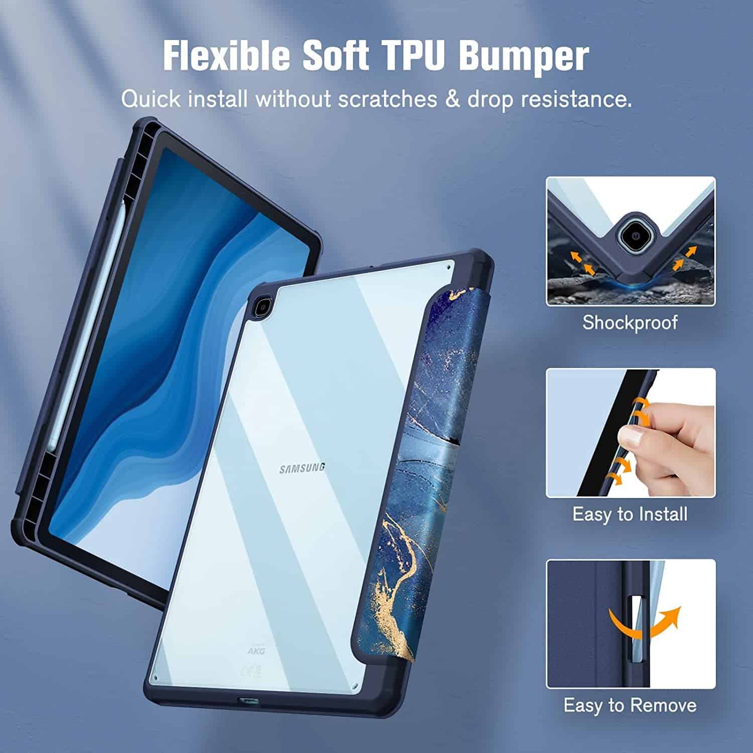 [NEW ITEM] WITH PENCIL HOLDER Folio Smart Leather Magnetic Stand Case Cover Apple iPad All Models