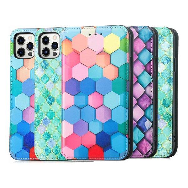 CaseNeo For iPhone 15 15 Pro 15 Pro Max 15 Plus Leather Wallet Flip Case With RFID Blocking Credit Card Holder Slots Cover