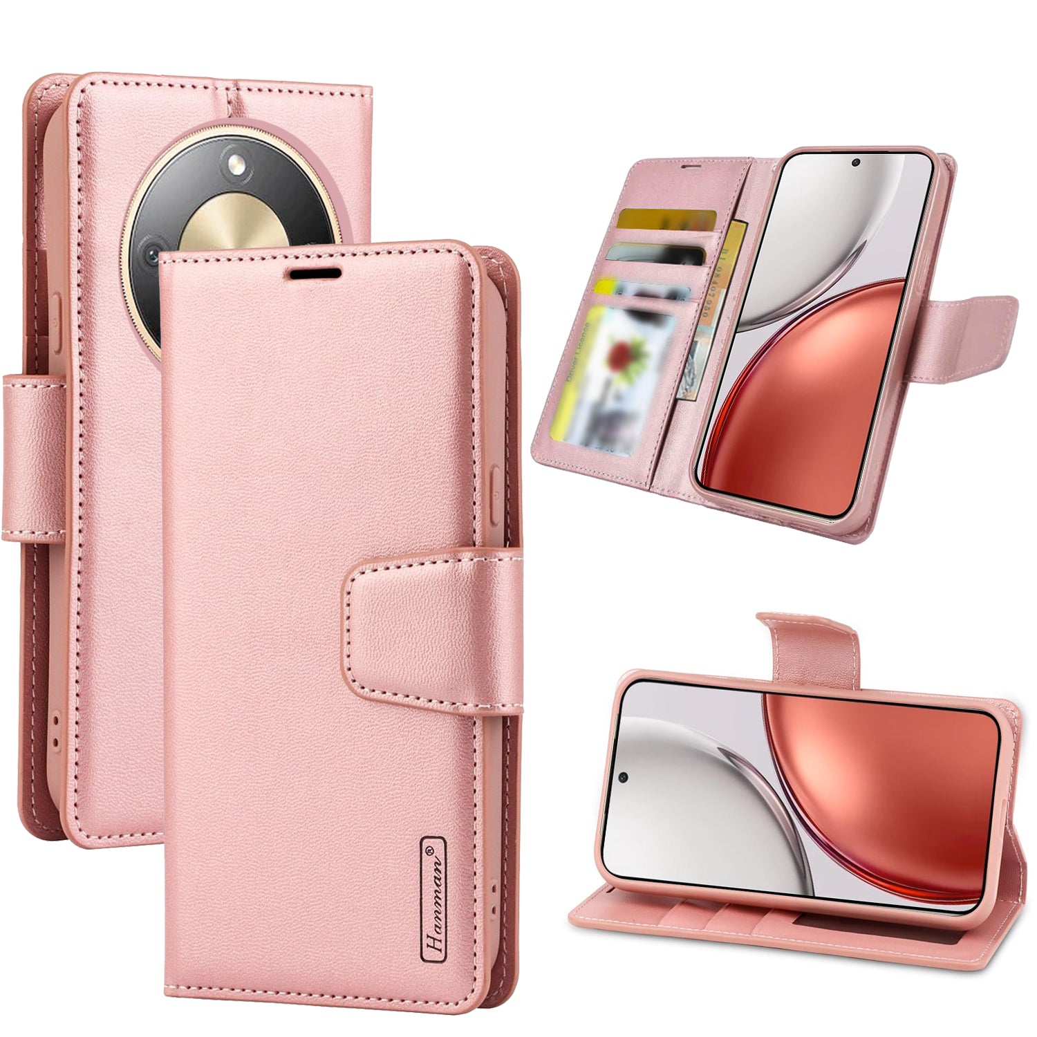 For Honor Genuine Hanman Wallet Leather Flip Case Cover All Models