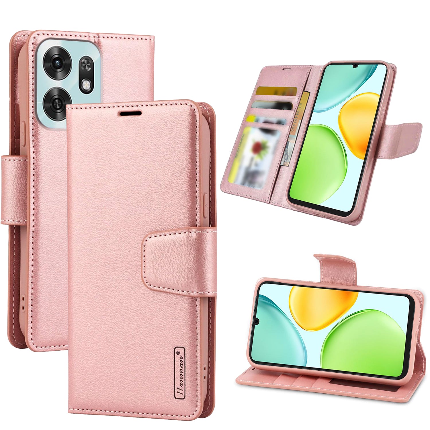 For Honor Genuine Hanman Wallet Leather Flip Case Cover All Models