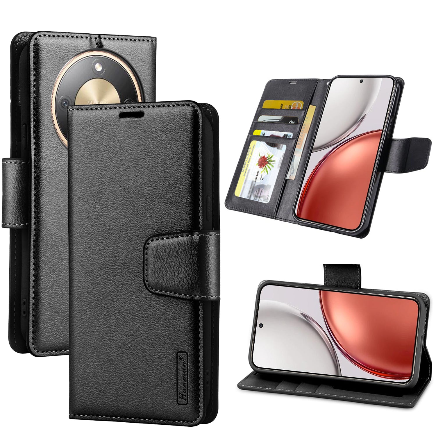 For Honor Genuine Hanman Wallet Leather Flip Case Cover All Models