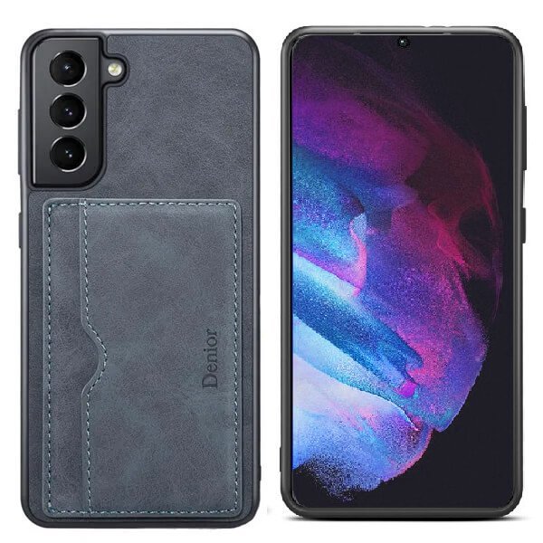 Denior For Samsung Galaxy S Series Leather Case with Elastic Wallet Card Holder Slot Pocket Cover
