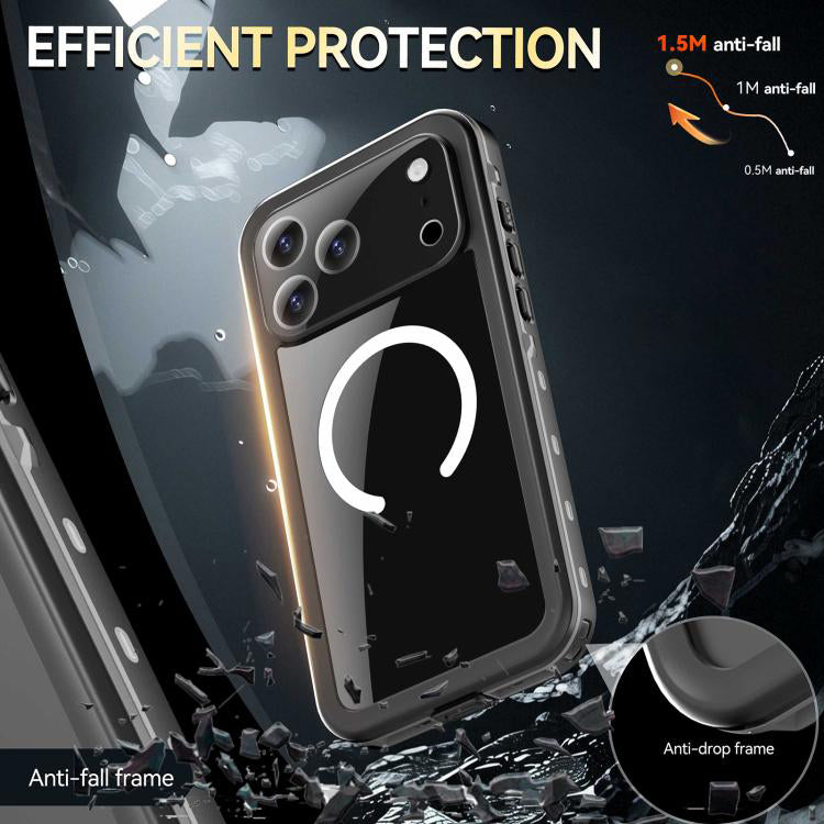 Redpepper For Apple iPhone & Samsung Galaxy S Series [MagSafe Compatible] Waterproof Case Built-in Screen & Camera Lens Protector Cover