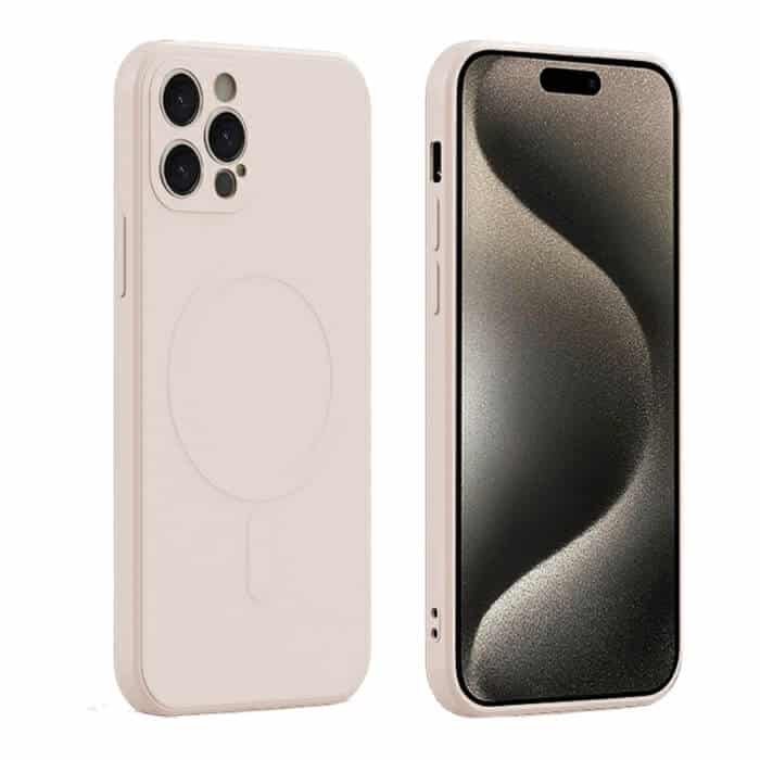 For Apple iPhone 16 | 15 | 14 | 13 | 12 | 11 Series MagSafe Magnetic Silicone Silky Soft Touch Full Protective Anti Scratch Case Cover