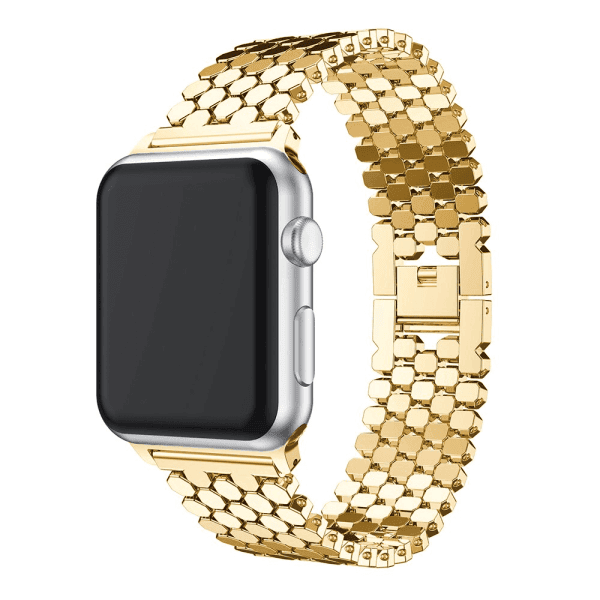 For Apple iWatch Stainless Steel Link Bracelet 38/ 40/ 41/ 42/ 44/ 45/ 46 /49mm Strap Wristband