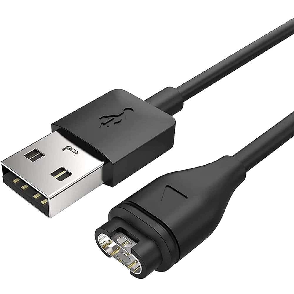 For Garmin Fenix 7 7S 7X 6 6S 6X Pro 5 5S 5X Plus, Epix 2, Forerunner 745 935 945 45 45S 245,  Vivoactive 3 4 4S, Vivomove 3 3S, Instinct 2 2S, Venu 2 2S Sq Charger Charging Cable Cord