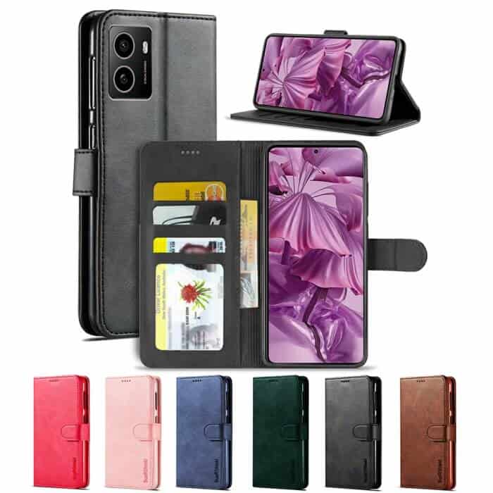 For HMD Pulse / HMD Pulse Pro / HMD Pulse Plus/ HMD Skyline /HMD Fusion SupRShield Wallet  Leather Case Card Slots Shockproof Magnetic Stand Cover