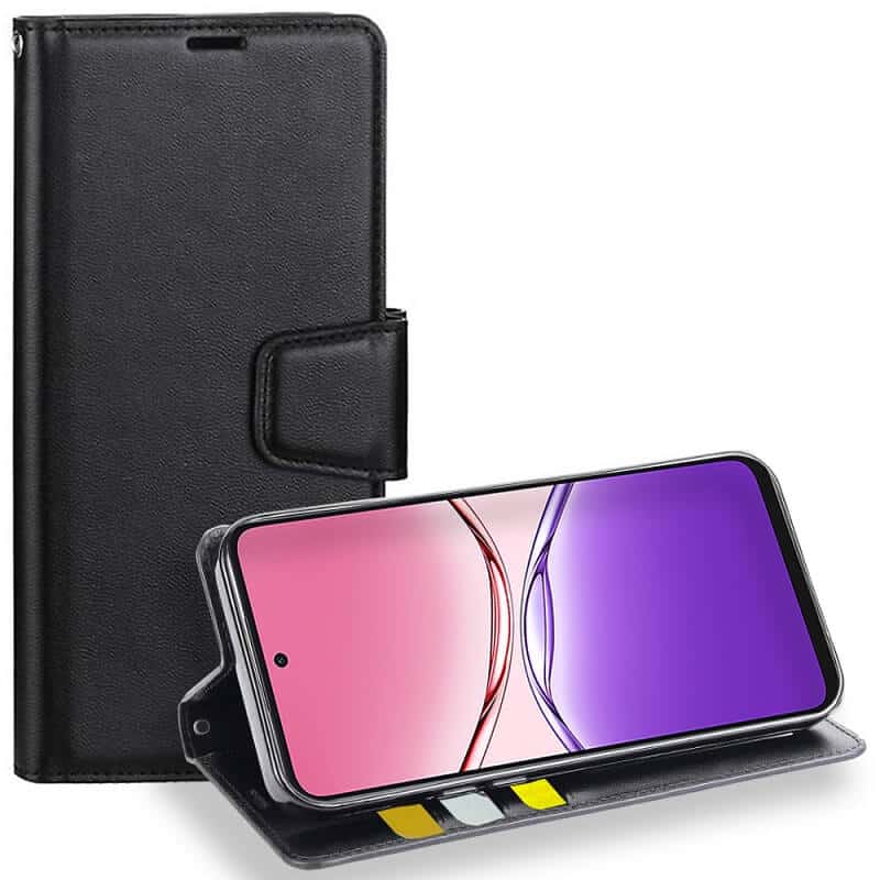 Hanman For Oppo Wallet Leather Flip Card Holder Case Cover