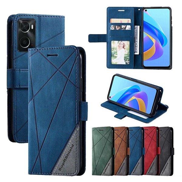 For Oppo SupRShield Wallet Leather Card Holder Flip Protective Shockproof Magnetic Case Cover