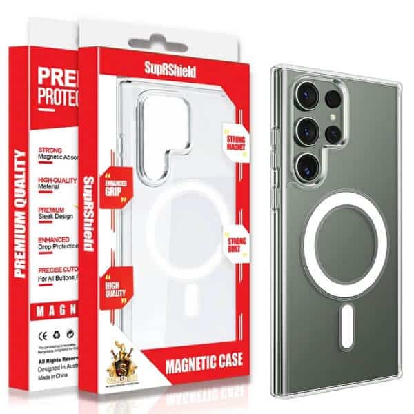 For Samsung Galaxy Clear MagSafe Magnetic Shockproof Case Cover