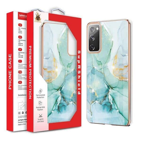 For Samsung Galaxy S Series Case Hard back Marble Pattern Slim Design Enhanced Camera and Screen Protection Girls and Women Cover