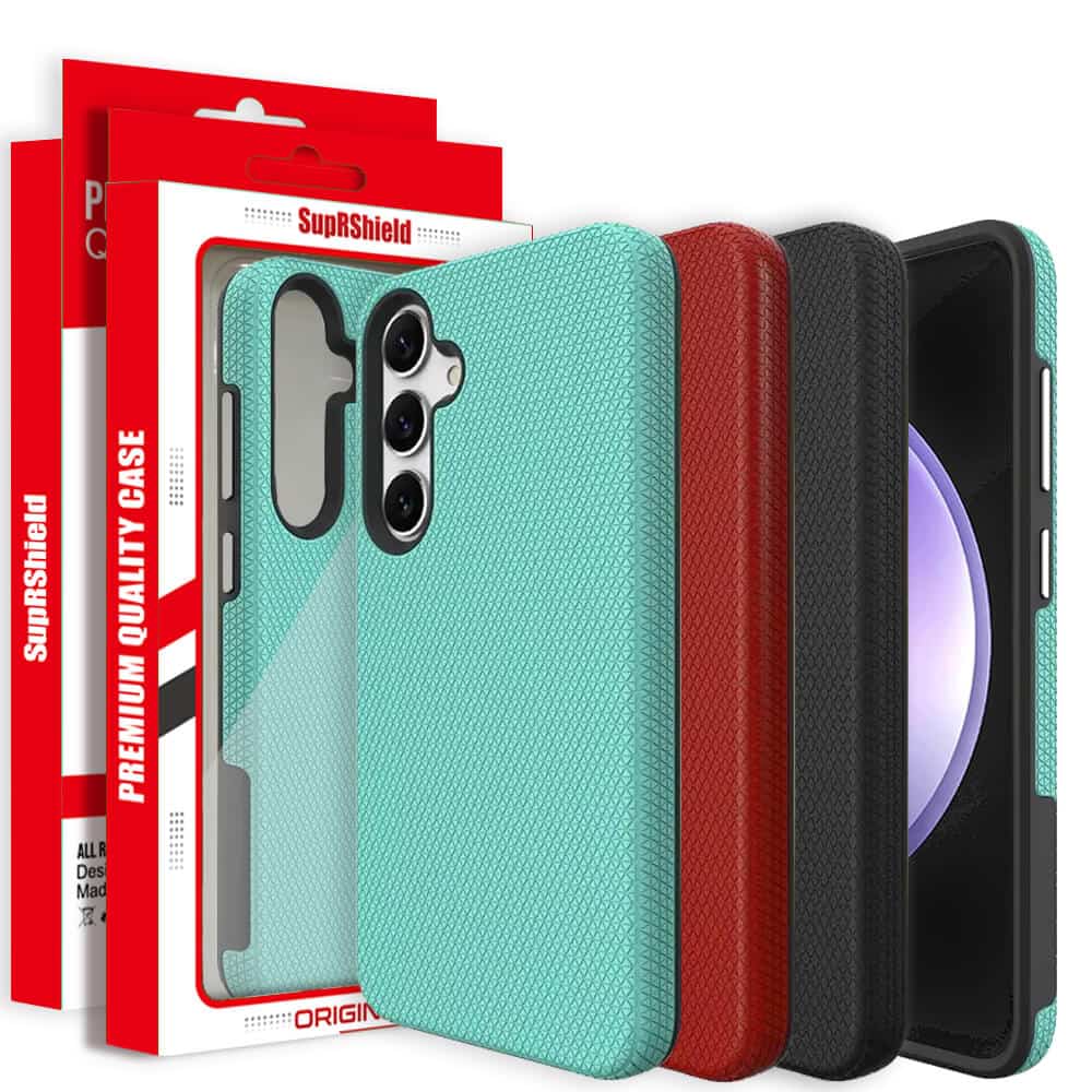 For Samsung Galaxy SupRShield Triangle Shockproof Case Heavy Duty Rugged Bumper Anti Knock Phone Back Cover