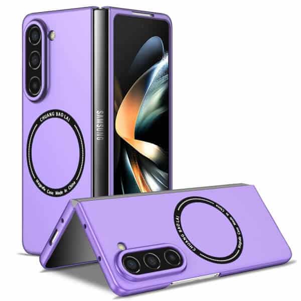 For Samsung Galaxy Z Fold 5 Magsafe Magnetic Wireless Charging Shockproof Case Cover