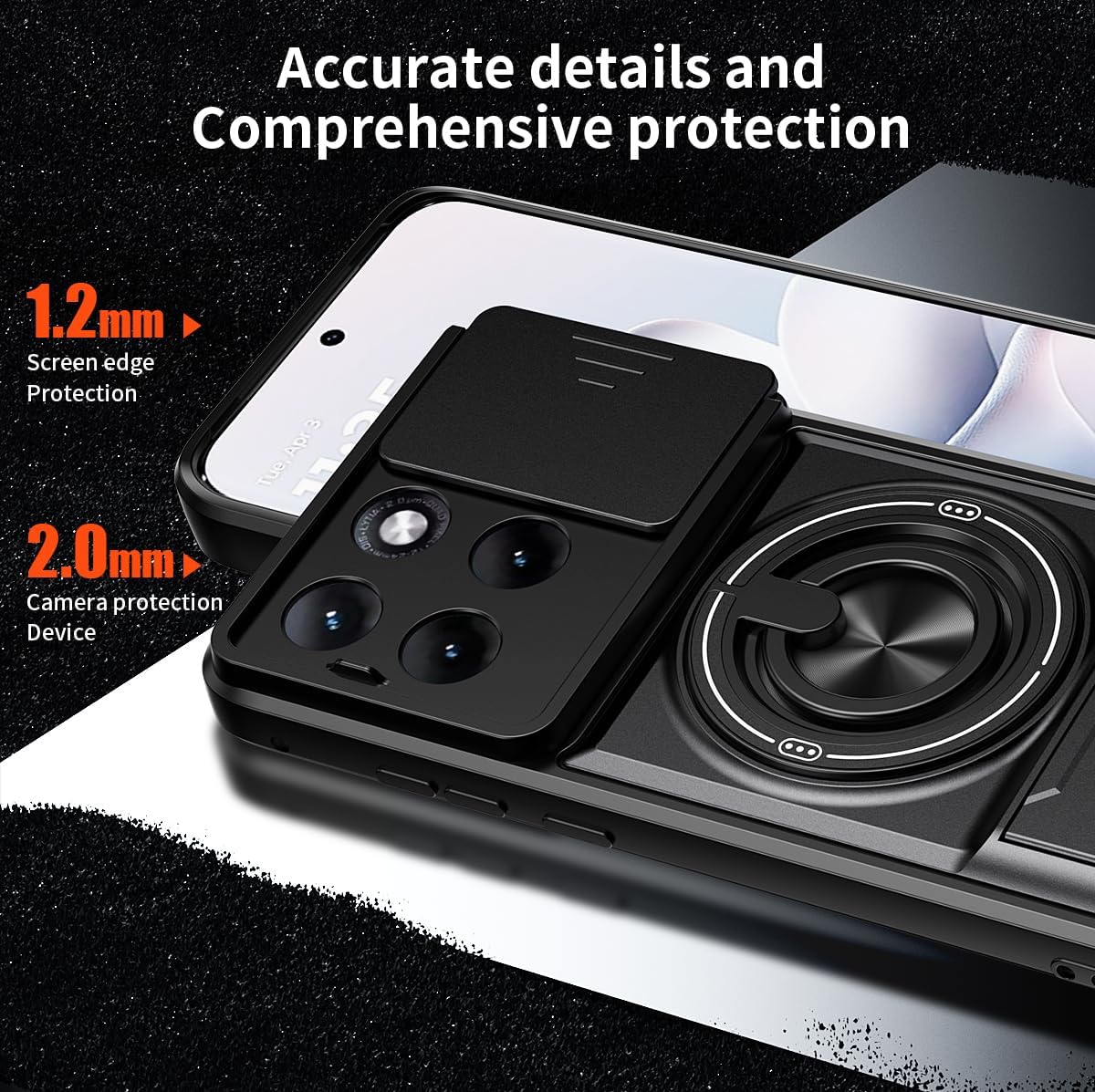 For Motorola Moto Magnetic Ring Rugged Shockproof Case Heavy Duty Protective Back Cover
