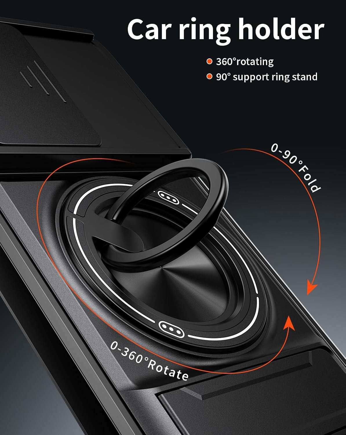 For Motorola Moto Magnetic Ring Rugged Shockproof Case Heavy Duty Protective Back Cover