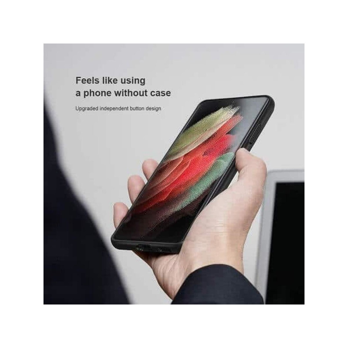 Nillkin For Samsung Galaxy S Series Phone Case with S Pen Holder, PU Leather Protective Case with Flip Cover and Kickstand
