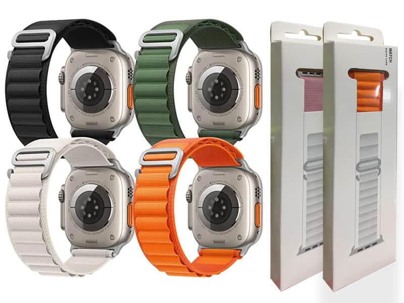 Alpine G Hook Wristband For Apple Watch Series 11 /10 /9 /8 /7 /SE /6 /5 /4 /3 /2 /1 Ultra 2 /3 Strap Replacement Wrist Band 38mm 40mm 41mm 42mm 44mm 45mm 46mm 49mm