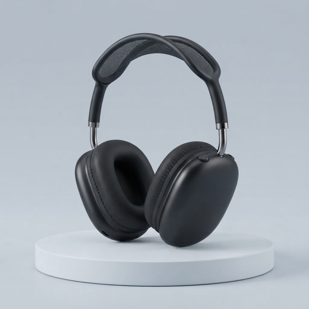 Borofone BO36 Tone Wireless Over-Ear Bluetooth Headphones |30H Battery & Hi-Fi Audio - Black