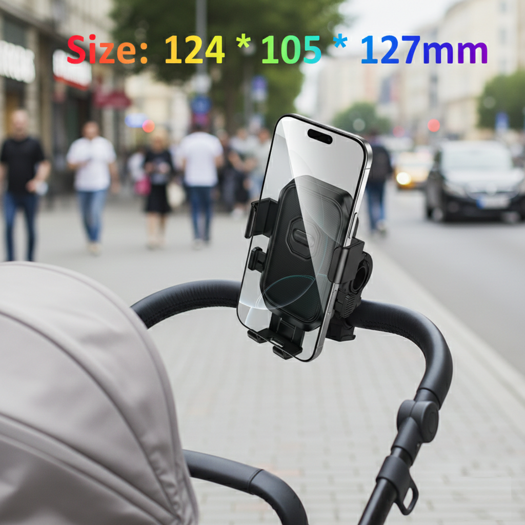 Borofone BH141 Bike Mount Heavy-Duty Smartphone Holder for Motorcycles & Bicycle