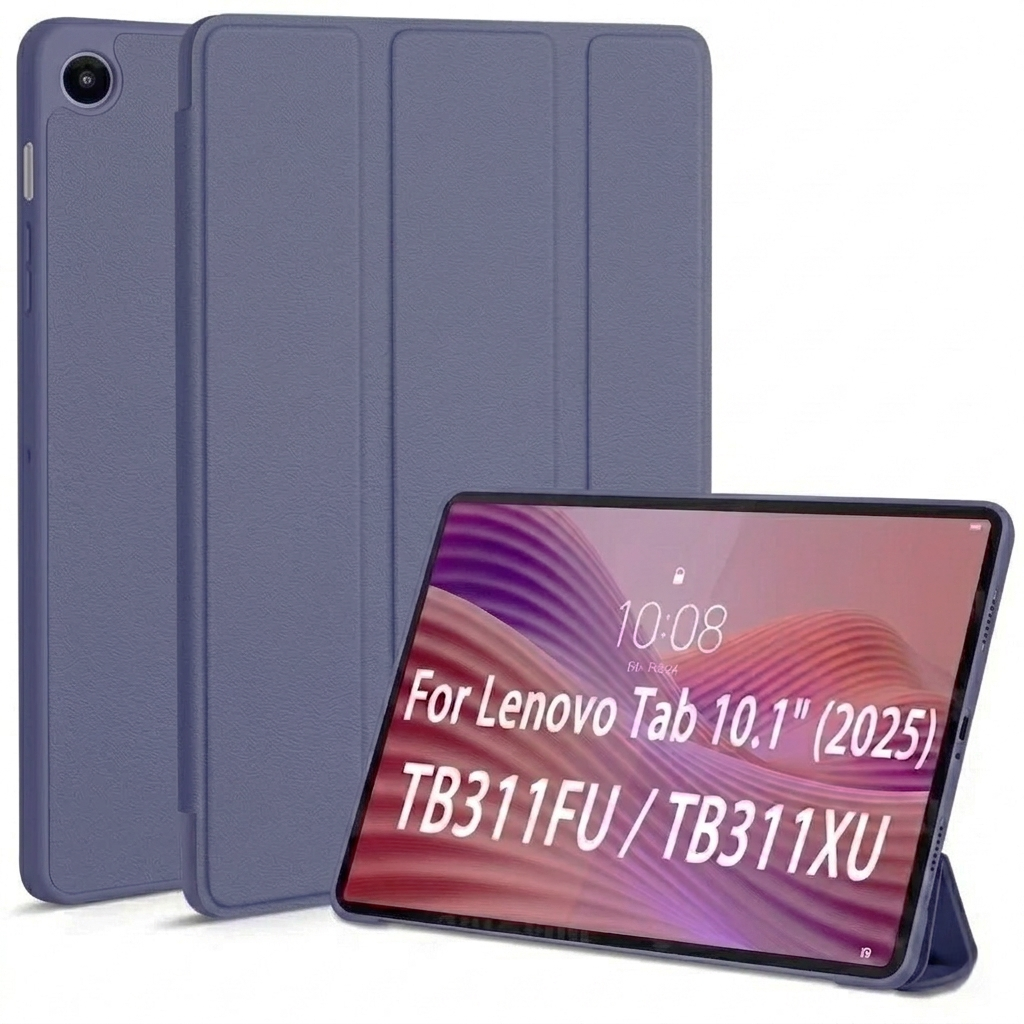 For Lenovo Tab 10.1 inch TB311FU TB311XU 2025 Smart Folio Leather Rotate Stand Case Cover