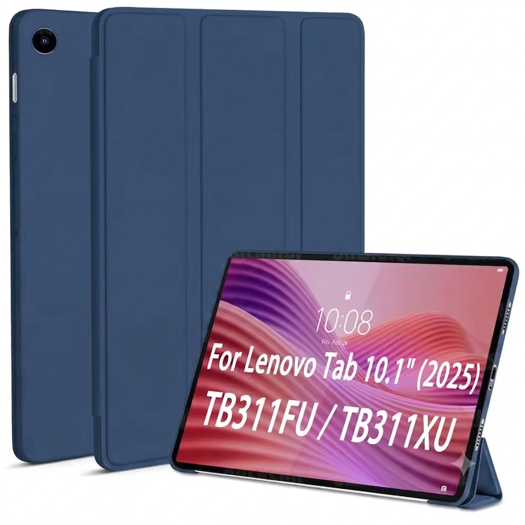 For Lenovo Tab 10.1 inch TB311FU TB311XU 2025 Smart Folio Leather Rotate Stand Case Cover